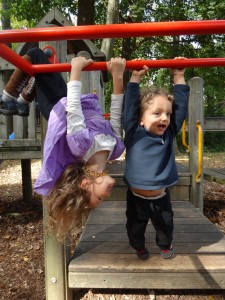 Things can seem upside down in those tough parenting moments.