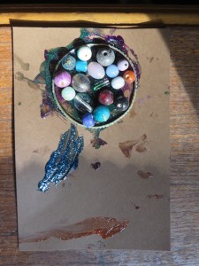 A dreamcatcher: Interpretation by my 4 yo